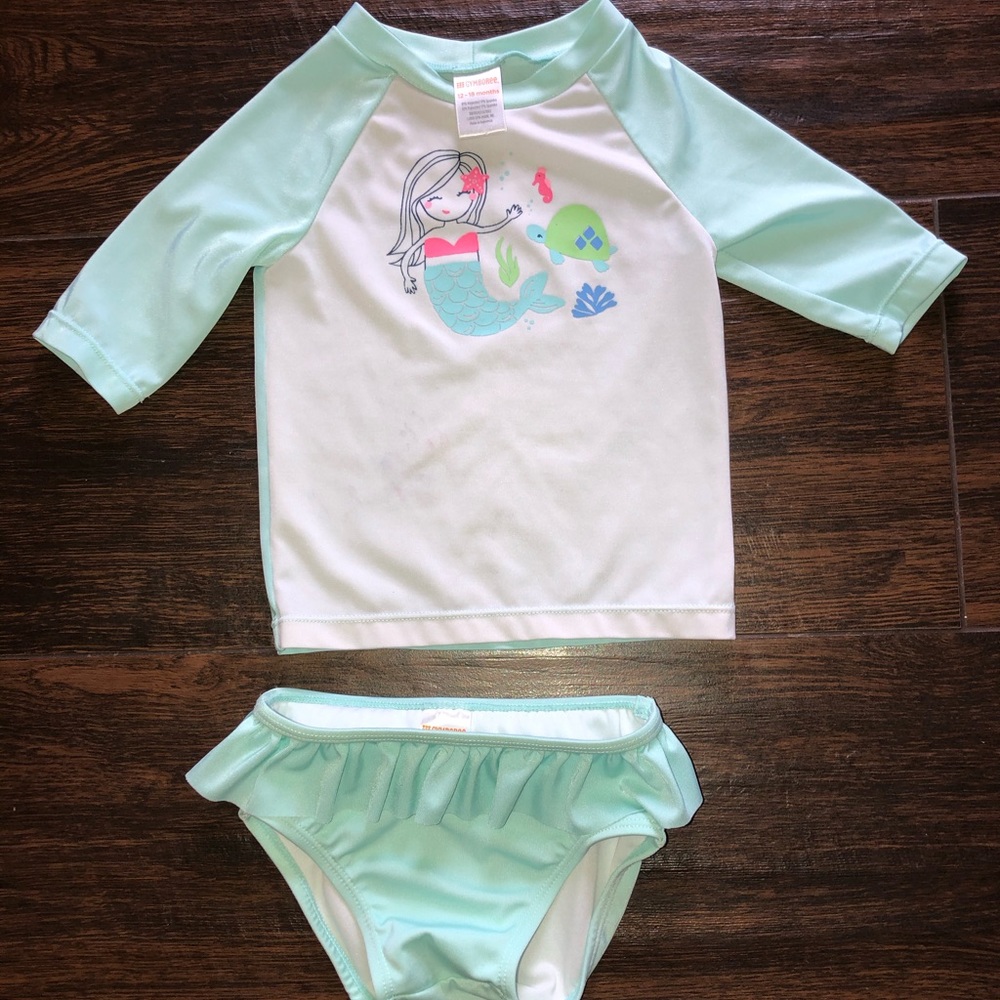 Infant Gymboree swim 🐠 Rash Guard & Bottom